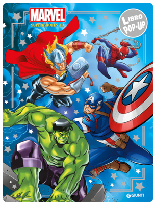MARVEL LIBRO POP-UP - SUPEREROI IN 3D