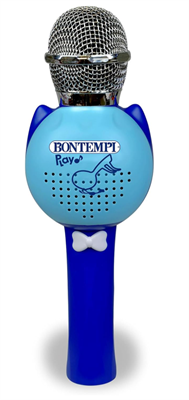 BONTEMPI MICROFONO WIRELESS CON FUNZIONE KARAOKE E CAMBIO VOCE