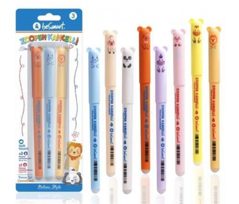 PENNE ZOOPEN KANCELLI' IN BLISTER DA 3pz BE SMART