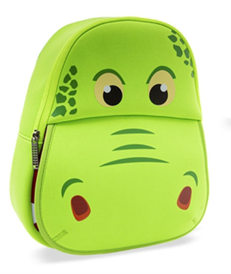 ZAINO ASILO DINO BESMART KIDS VERDE