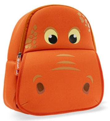 ZAINO ASILO DINO BESMART KIDS ARANCIONE