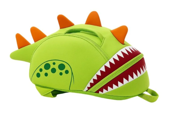 ZAINO ASILO DINO BODY BESMART KIDS VERDE
