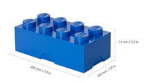 LEGO CLASSIC BOX PORTA PRANZO/PORTA OGGETTI BLU