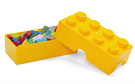 LEGO CLASSIC BOX PORTA PRANZO/PORTA OGGETTI GIALLA