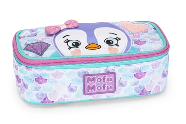 MOFUMOFU ASTUCCIO OVALE ORGANIZZATO GRANDE PINGUINO