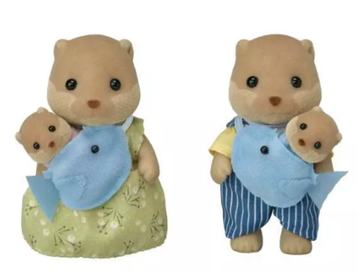 SYLVANIAN FAMILIES SPLASHY OTTER FAMILY