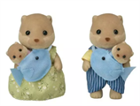 SYLVANIAN FAMILIES SPLASHY OTTER FAMILY