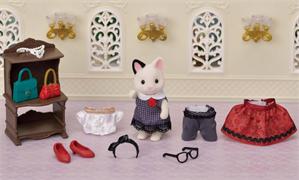SYLVANIAN FAMILIES - FASHION PLAY SET TOWN GIRL SERIES