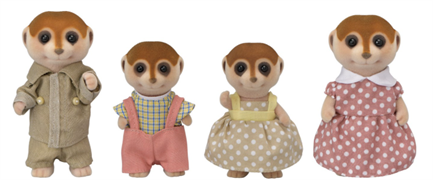 SYLVANIAN FAMILIES - MEERKAT FAMILY