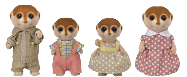 SYLVANIAN FAMILIES - MEERKAT FAMILY