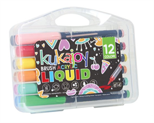 12 PENNARELLI KUKAJOY BRUSH LIQUID ACRYLIC