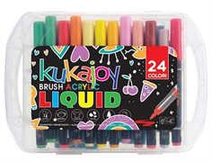 24 PENNARELLI KUKAJOY BRUSH LIQUID ACRYLIC