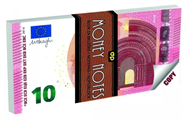 BLOCK NOTES BANCONOTA 10 EURO LES BANCONOTES