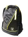 ZAINO SCOLASTICO AMERICANO SPORT PIGNA 24L NERO CON GIALLO