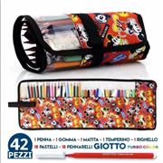 ASTUCCIO MICKEY ROLL RIPIEGABILE  PORTACOLORI 18+18
