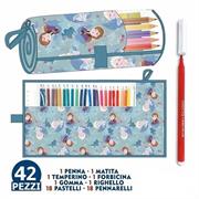 ASTUCCIO SCUOLA 42 PEZZI FROZEN DISNEY