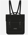ZAINO MERCOLED' ADDAMS WEDNESDAY IN ECOPELLE NERO