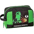 ASTUCCIO SCUOLA MINECRAFT VERDE CON NERO