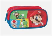 ASTUCCIO SCUOLA SUPER MARIO ROSSO E BLU