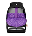 WEDNESDAY MERCOLEDÌ VARSITY-ZAINO HS FAN 2.0, NERO, 30 X 41 CM