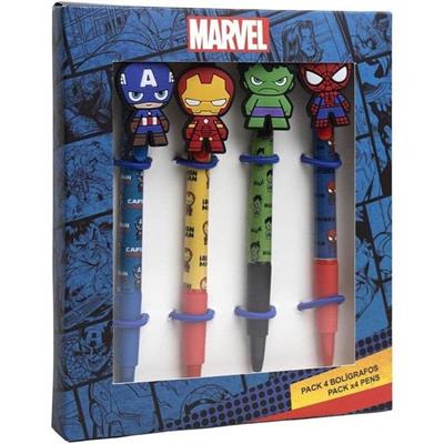 SET DI PENNE X4 MARVEL AVENGERS