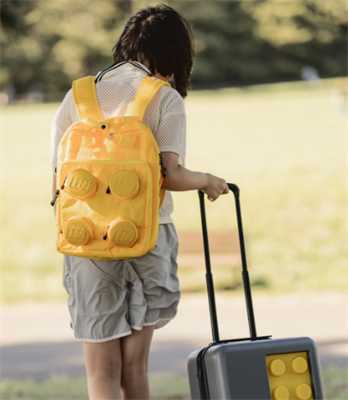 ZAINO LEGO PER BAMBINI E ADULTI - COLORE GIALLO