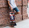SKATEBOARD IN LEGNO DESIGN CAPITAN AMERICA