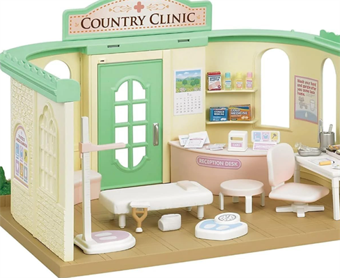 FAMIGLIE SYLVANIANE - SET MEDICO DI CAMPAGNA GIOCATTOLO