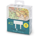 PLUG & CHARGE - CARICABATTERIE DA MURO - 3 USB