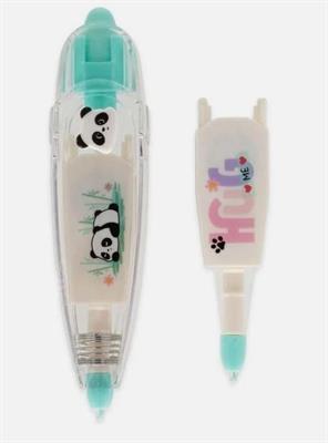 PENNA LEGAMI CON NASTRO DECORATIVO PANDA