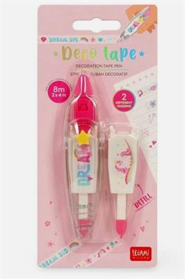PENNA LEGAMI CON NASTRO DECORATIVO UNICORNO