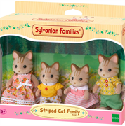 SYLVANIAN FAMILIES 5180 FAMIGLIA GATTI STRIATI
