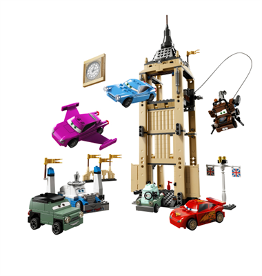 LEGO CARS 2 INTERVENTO AL BIG BENTLEY - MOLTO RARO - 743 PEZZI