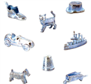 MONOPOLY MEGA SILVER - GIOCHI DA TAVOLO, GIOCHI DA TAVOLO ADULTI