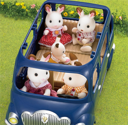 Sylvanian Families 5274 – auto famigliare giocattolo, a 7 posti