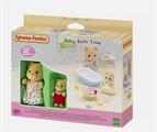 SYLVANIAN FAMILIES - SET BAGNETTO CON MAMMA ORSO E BEBÈ ORSO