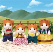 SET 4 Figure Bambole FAMIGLIA GATTO ACERO Maple Cat SYLVANIAN FA
