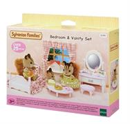 SYLVANIAN FAMILIES SET TAVOLINO BEAUTY E CAMERA DA LETTO