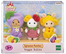 SYLVANIAN FAMILIES TRIO IN COSTUMI VEGETALI