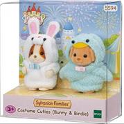 SYLVANIAN FAMILIES COSTUME CUTIES BUNNY & BIRDIE