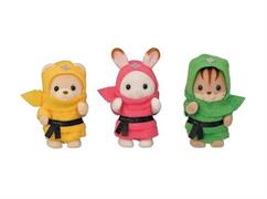 SYLVANIAN FAMILIES BABY NINJA SET CALICO