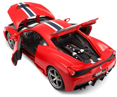 BURAGO - 1/18 - FERRARI 458 SPECIALE - ROSSO