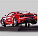 RARE RED BOX HOT WHEELS FERRARI F430 #14 CHALLENGE RACE CAR 1/18