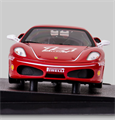 RARE RED BOX HOT WHEELS FERRARI F430 #14 CHALLENGE RACE CAR 1/18
