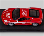 RARE RED BOX HOT WHEELS FERRARI F430 #14 CHALLENGE RACE CAR 1/18