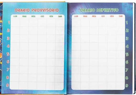 DIARIO SCUOLA DRAGON BALL SUPER , DIARIO 12 MESI