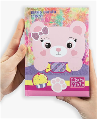 DIARIO SCUOLA MOFU MOFU, DIARIO 12 MESI