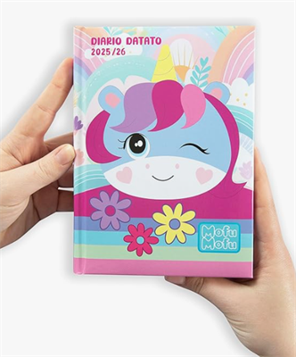 DIARIO SCUOLA MOFU MOFU, DIARIO 12 MESI