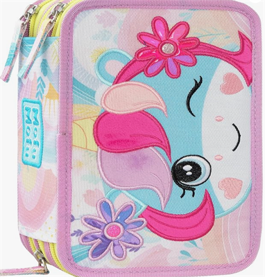 ASTUCCIO COMPLETO DI TRE ZIP CON PORTAPENNE – MOFU MOFU