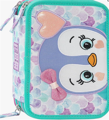 ASTUCCIO COMPLETO DI TRE ZIP CON PORTAPENNE – MOFU MOFU